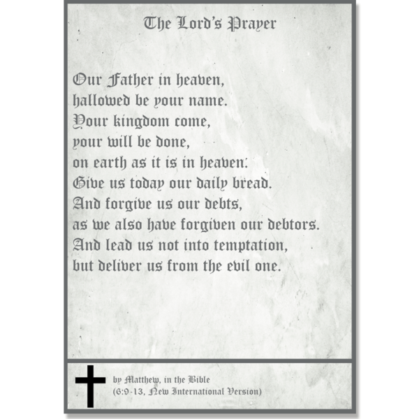 The Lord's Prayer